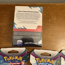 Pokemon Lot Sealed Journey Together Booster Bundle And Paldea Evolved Packs - Image 2