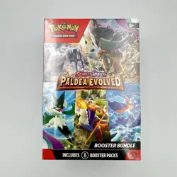 Paldea Evolved Booster Bundle 6 Packs Scarlet & Violet Pokemon TCG New Sealed 820650853623 - Image 1