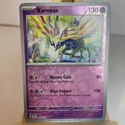 Xerneas 88/191 Surging Sparks Reverse Holo Uncommon Pokemon Light Play+ - Image 1