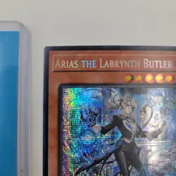 ARIAS THE LABRYNTH BUTLER MP24-EN116 PRISMATIC SECRET 1ST ED NM Yu-Gi-Oh - Image 3