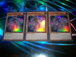 3x Vision HERO Faris 1st Edition Ultra Rare RA01-EN004 Yu-Gi-Oh! - Image 1