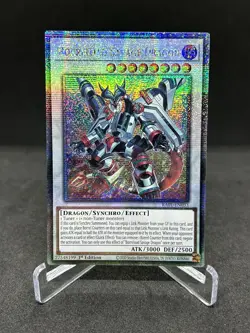 Yugioh Borreload Savage Dragon RA01-EN033 Quarter Century Rare 1st Edition NM - Image 1