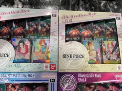 ONE PIECE Illustration Box 1-4 Sealed Boa Nami Luffy Zoro promo card Ban Dai - Image 4