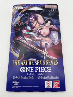 One Piece OP14 The Azure Sea’s Seven Sleeved Booster Pack Lot Of 10 - In Hand - Image 2
