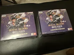 One Piece Royal Blood OP-10 Booster 2 Box lot English with containers - Image 2