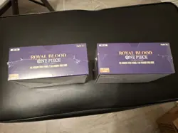 One Piece Royal Blood OP-10 Booster 2 Box lot English with containers - Image 5