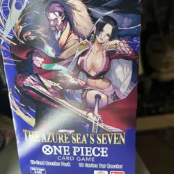 One Piece TCG The Azure Seas Seven (10) Sleeved Booster Packs IN HAND+English - Image 2