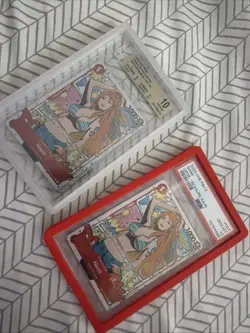 One Piece 2024 Wings of the Captain Nami OP-06 #007 Treasure Rare Beckett&PSA10! - Image 1