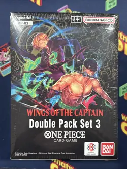 One Piece Wings Of The Captain 8 Double Booster Packs DP03 *SEALED* Display Case - Image 2
