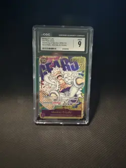 One Piece Monkey D.Luffy OP05-119 English Edition Awakening of the New Era CGC 9 - Image 1