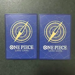 S3547 Set of 2 Ace P-074 Sabo P-073 One Piece Saikyo Jump Promo Japanese - Image 2