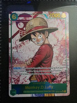 One Piece Monkey D. Luffy OP13-118 Secret Rare Foil Alternate Art - Image 1
