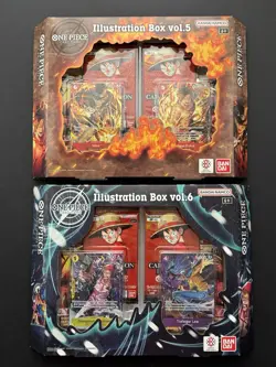 ONE PIECE Illustration Box Vol 5 & Vol 6 Lot - New SEALED PRB-02 OP-13 Lot 5 - Image 1