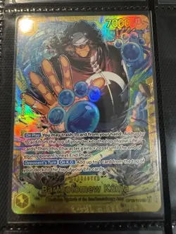 One Piece Legacy of the Master Bartholomew Kuma Card OP12-119 - Image 1