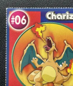 Charizard #06 Burger King PokeTrivia Card Pokemon TCG LP/MP - Image 2