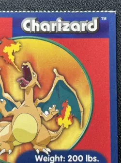 Charizard #06 Burger King PokeTrivia Card Pokemon TCG LP/MP - Image 3