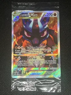 Lucario VSTAR SWSH291 Pokemon: Sword & Shield Promo Cards Holo SEALED - Image 1