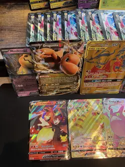 Jumbo Pokemon Card Collection Lot Full Arts Sir Holos TCG - Image 2
