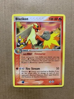 Blaziken 3/109 EX Battle Stadium - Rare Pokemon Card - EXCELLENT - Image 1