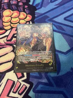 Monkey D. Luffy PREMIUM CARD COLLECTION LEADER COLLECTION ST13-003 Textured - Image 1
