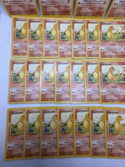 Charmander 46/102 Base Set Pokemon Card Lot of 25 WOTC Pokemon Cards (25) Count - Image 3