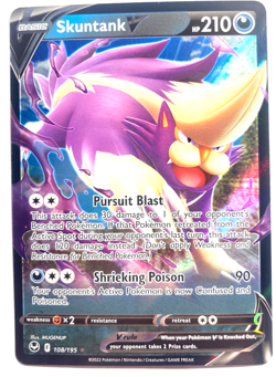 Pokemon Stuntank Rare + FREE extra Rare card! - Image 1