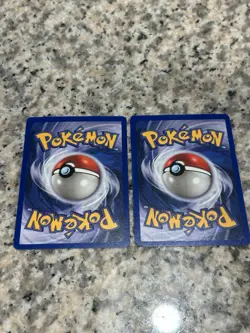 Pokemon Card Lot 1999 Vintage Base Set Pair Of 2 Abra Kadabra - Image 2