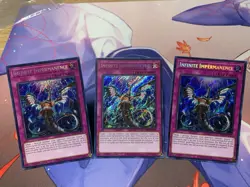 Infinite Impermanence Secret Rare Card RA01-EN075 25th Anniversary 1st Edition - Image 1