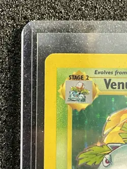 1999 Venusaur Base Set Holographic Rare 15/102 Vintage Pokemon Card - Mint - Image 3