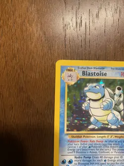 Pokemon TCG Blastoise Base Set Holo Unlimited Rare Card 2/102 - Image 3