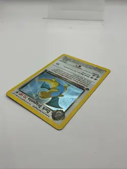 1st Edition Dark Dragonite 5/82 Holo Rare - Team Rocket - Pokemon Card - LP-MP - Image 3