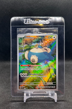 Snorlax SVP EN 051 Black Star Promo Scarlet & Violet Pokemon 151 Card - Sealed - Image 1
