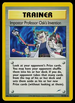 Pokemon Card - Impostor Professor Oak's Invention Neo Destiny 94/105 Rare - Image 1