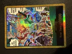 DON!! Card (Egghead) (Gold) The Azure Sea's Seven Foil - Image 1