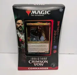 Innistrad: Crimson Vow Commander Deck: Vampiric Bloodline MTG Brand New Sealed 630509995318 - Image 1