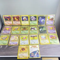 20 Card WotC Pokemon Lot Team Rocket & Neo Vintage + Promo Insert LP-MP - Image 1