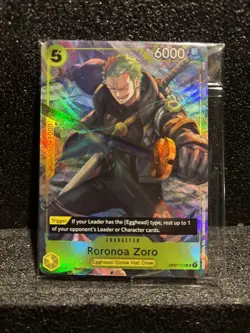 One Piece Illustration Box Volume 3 Roronoa Zoro Promo Alt Art Card English - Image 1