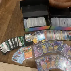 Massive Pokemon Collection Holo Reverse Holo Super Rare 1100 + TCG Card Lot - Image 3