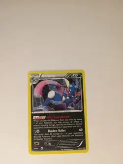 Pokemon TCG Greninja XY Black Star Promo Holo Card XY24 - Image 1