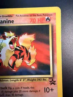 Arcanine #6 Non-Holo Black Star Promo Pokemon Card - Mp - Image 5