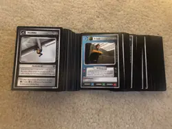 Star Trek CCG 1E Voyager VOY Common/Uncommon C/UC Set 126 cards M/NM - Image 1