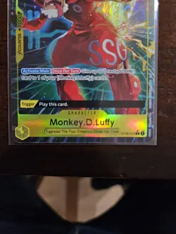 Monkey D Luffy ST29-012 Parallel Starter Deck Promo One Piece Card English - Image 4