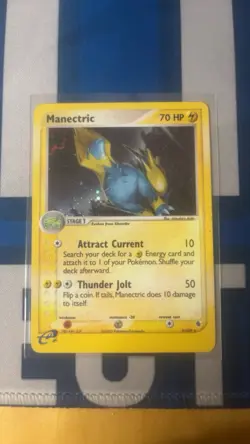 Manectric Holo Ruby and Sapphire Pokemon TCG Card 9/109 Holo - Image 1