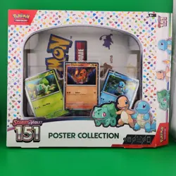 Pokemon TCG Scarlet & Violet 151 Poster Collection Promo Cards+Poster - Image 1