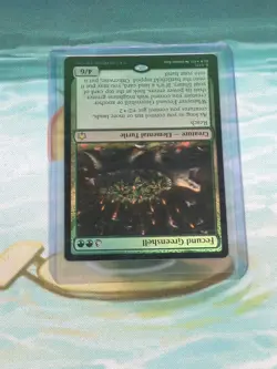 MTG FOIL Fecund Greenshell - Bloomburrow #171 NM pack fresh card - Image 2