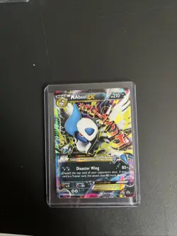 Pokemon TCG M Absol EX XY63 Black Star Promo Holo Ultra Rare Card - Image 1