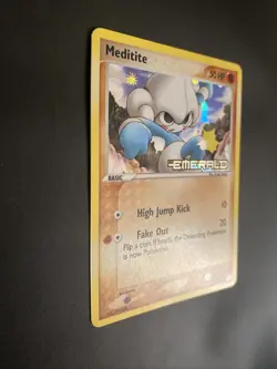 Meditate Holo 55/106 EX Emerald Pokemon Card - Image 2