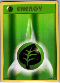 Grass Energy 91/108 Reverse Holo XY - Evolutions - Pokemon Card - NM - Image 1