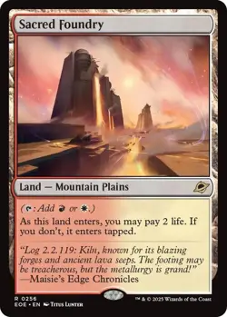 Sacred Foundry Edge of Eternities Foil - Image 1