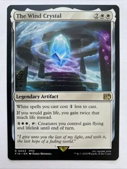 The Wind Crystal MTG Final Fantasy FIN Regular NM - Image 1